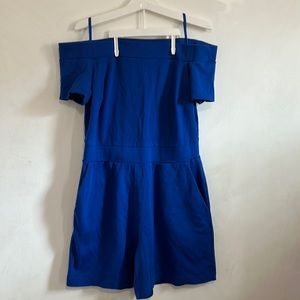 Woman’s Blue romper jumper size medium